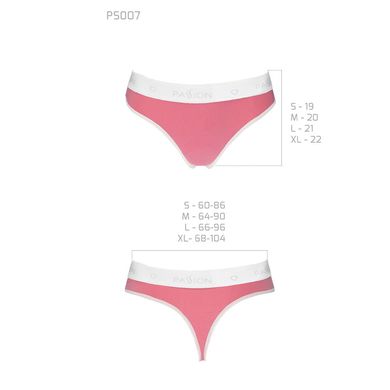 Спортивные трусики-стринги Passion PS007 PANTIES M, pink SO4256 фото