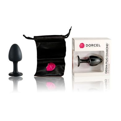 Анальная пробка Dorcel Geisha Plug Diamond M с шариком внутри (мятая упаковка) MD1229-R фото