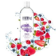 Смазка на водной основе BTB FLAVORED RED FRUITS с ароматом красных фруктов (250 мл) SO6568 фото
