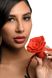 Силіконовий кляп з трояндою Master Series: Blossom Silicone Rose Gag – Red SO8801 фото 8