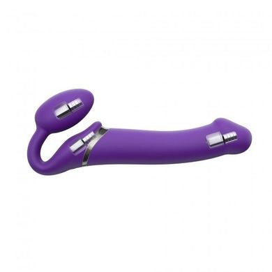 Безремневой страпон с вибрацией Strap-On-Me Vibrating Violet L (мятая упаковка) SO3826-R фото