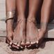 Браслети для ніг Bijoux Indiscrets Magnifique Feet Chain — Gold SO5922 фото 1