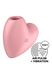 Вакуумний стимулятор-серце з вібрацією Satisfyer Cutie Heart Light Red SO6286 фото 7