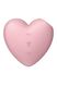 Вакуумний стимулятор-серце з вібрацією Satisfyer Cutie Heart Light Red SO6286 фото 11