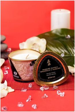 Массажная свеча Shunga Massage Candle - Vanilla Fetish (170 мл) с афродизиаками SO2511 фото