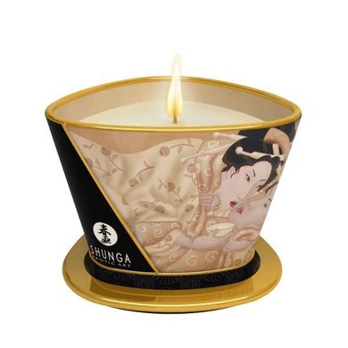 Массажная свеча Shunga Massage Candle - Vanilla Fetish (170 мл) с афродизиаками SO2511 фото