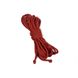 Джутовая веревка BDSM 8 метров, 6 мм, цвет красный SO5201 фото 2