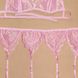 Безпрограшний комплект з панчохами та поясом для панчіх - Рожевий - Еротична білизна X00000224-4 фото 15